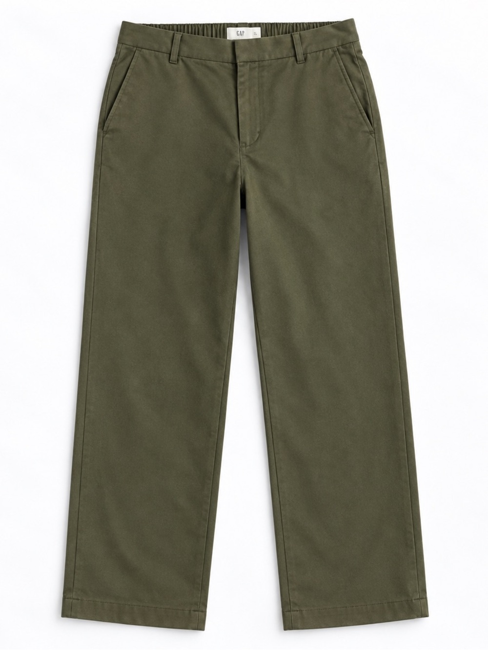Banana Republic Olive Green Relaxed Straight Chinos